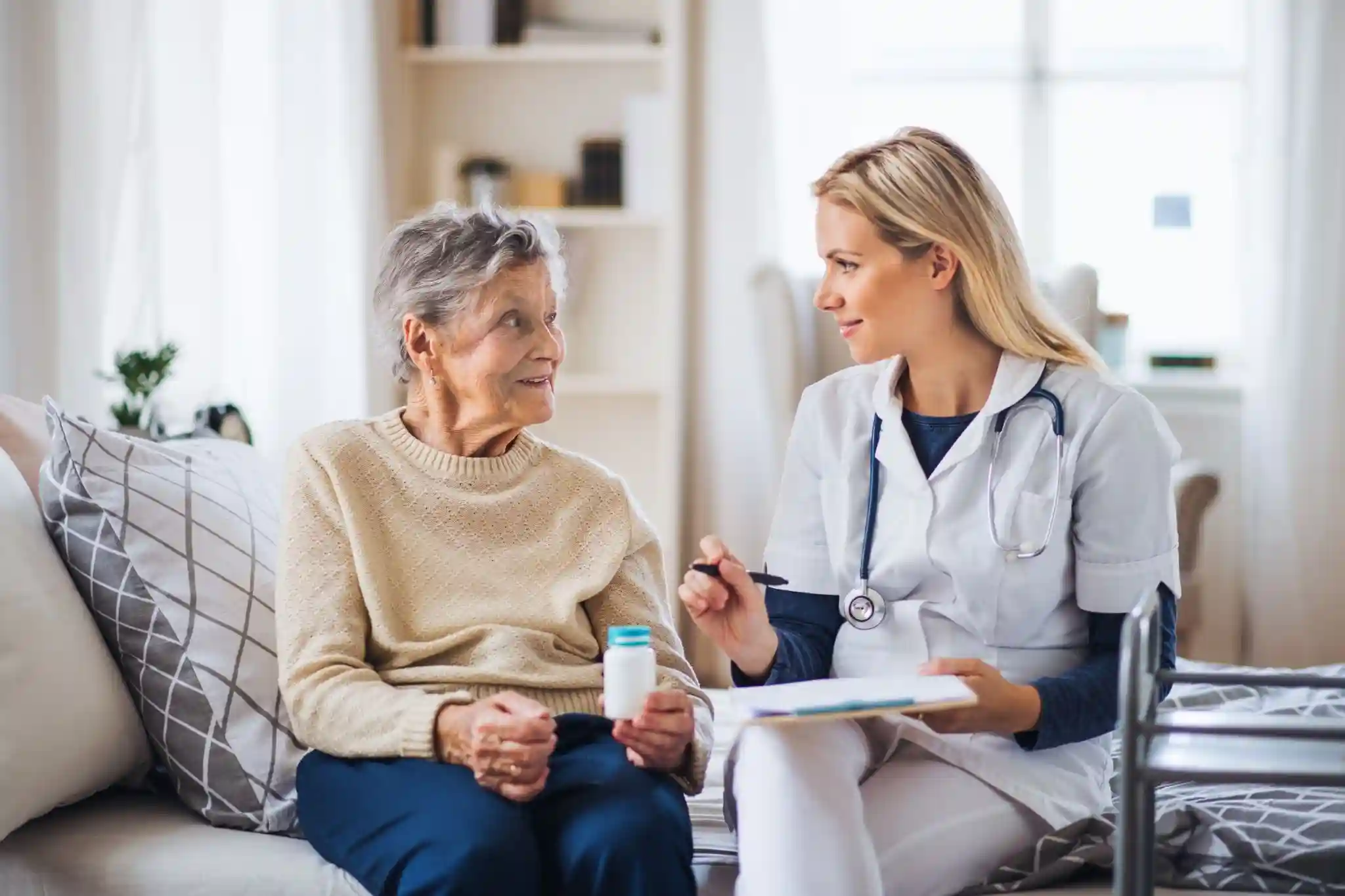 What is the primary focus of a comprehensive geriatric health assessment for seniors?